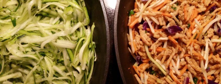 Zucchini "zoodle" Lo Mein