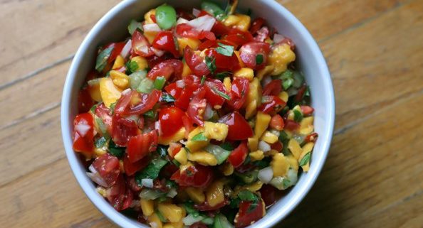 Whole30 Paleo Steak with Mango Salsa